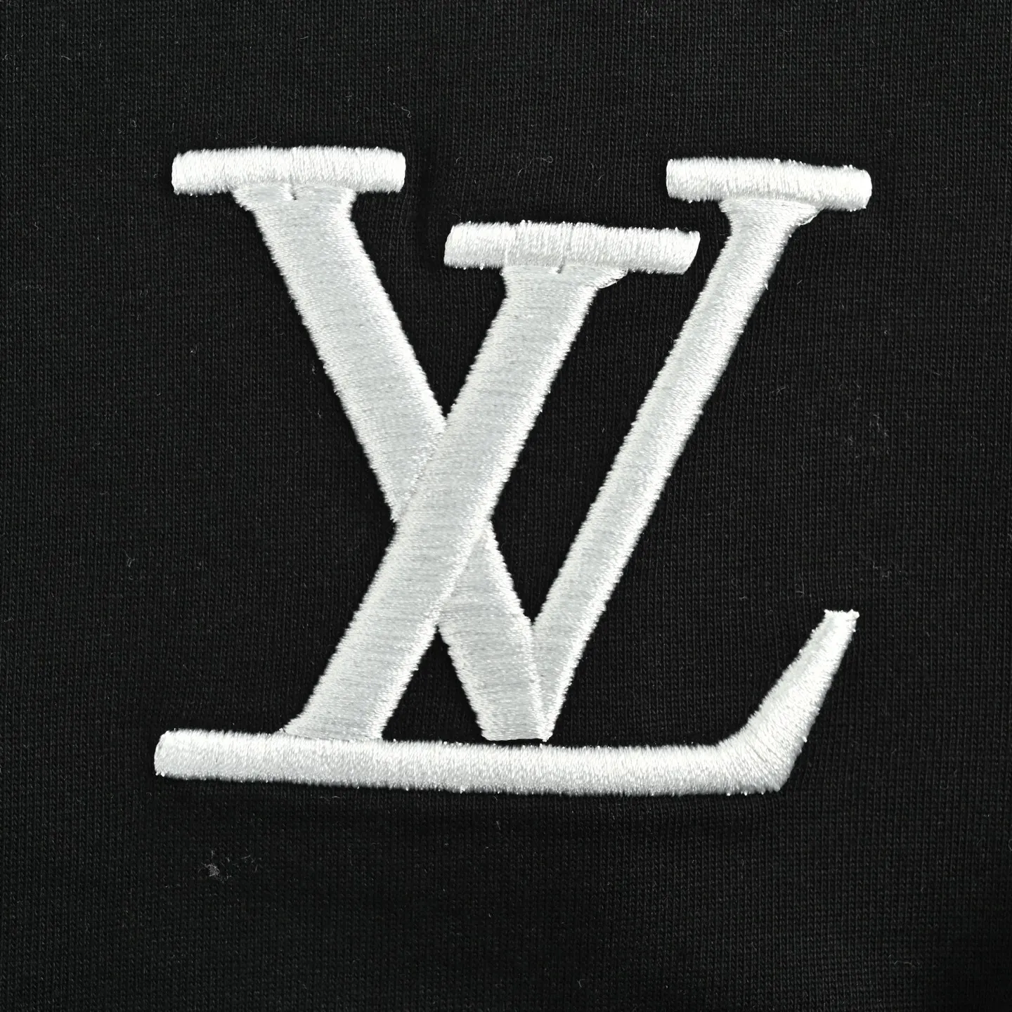 Louis Vuitton/Louis Vuitton small label printed letter embroidered short sleeves